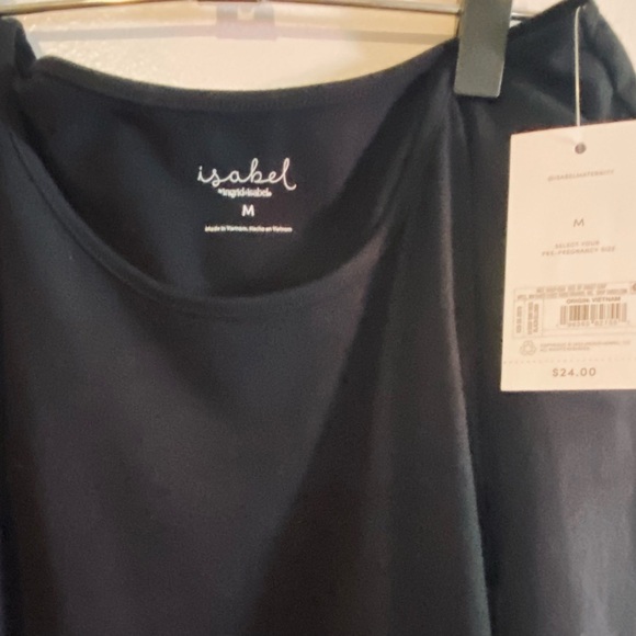 New WT beautiful long black dress bye Isabel S-M - Picture 2 of 2